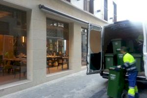 El ayuntamiento prepara el servicio ‘Puerta a Puerta’ de recogida de cartón, residuos y vidrio en comercios y hostelería para la próxima fase de desescalada