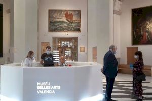 El Museo de Bellas Artes de València abre con una nueva recepción de visitantes