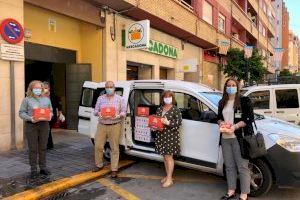 Mercadona dona 7.000 kilos de alimentos a siete entidades sociales de la provincia de Valencia