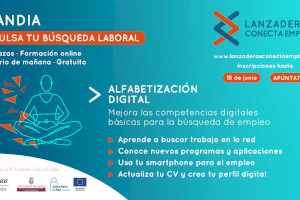Gandia contará en junio con “Alfabetización Digital”, nuevo programa online de orientación laboral