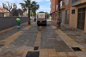 L'Ajuntament de Llíria desinfecta més de 950 km de vies públiques