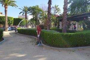 El Ayuntamiento de Aspe reabre los parques y jardines, el sendero del río Tarafa, el Punto Limpio y el Cementerio