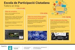 L’Ajuntament d’Oliva estrena, en línia, l’Escola de Participació Ciutadana