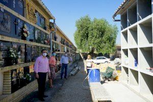 Albaida inverteix 42.000 € en la millora del Cementeri Municipal
