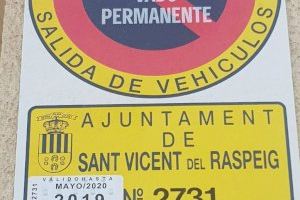 El Ayuntamiento de San Vicente reanuda el plazo de pago de la tasa de vados