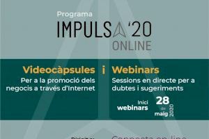 Impulsa On-line 2020: Programa de formació per a la promoció dels negocis en Internet