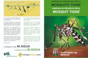 Campaña medioambiental en Benifaió contra el mosquito tigre