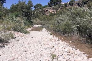 El Consorcio del Paisaje Protegido del Mijares reparará el tramo de senda dañado por la crecida del río cuando baje el caudal