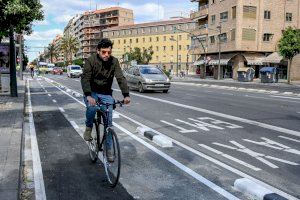 Els nous carrils bici que arribaran a València en els pròxims mesos