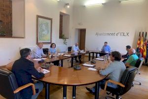 Nuevo contacto entre el Ayuntamiento de Elche y los agentes sociales para impulsar la reactivación económica del municipio