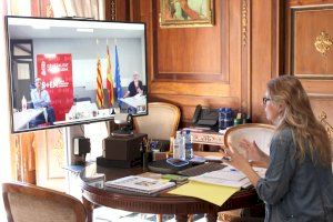Marco aborda con la Generalitat el plan para garantizar la seguridad en las playas ante la covid-19