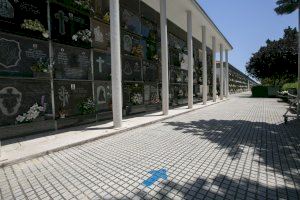 El cementeri municipal de Gandia reobri les seues portes aquest dilluns