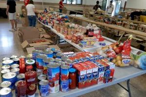 La solidaridad de Burriana se transforma en cuatro toneladas de alimentos para los más necesitados