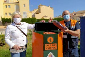 El Ayuntamiento de Bétera instala contenedores de recogida de aceite de uso doméstico