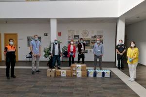 L'Ajuntament de Vila-real agraeix a l'Associació Cultural Islàmica la donació de 3.000 màscares i gel hidroalcohòlic per a Policia Local, Protecció Civil i Policia Nacional