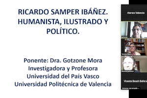 Gotzone Mora destaca la importancia de Ricardo Samper en nuestra historia
