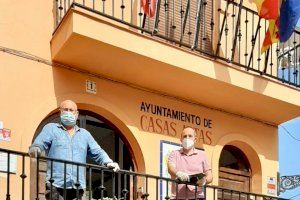 El diputado de Desarrollo Rural visita Casas Altas para analizar junto al alcalde las necesidades de este municipio del Rincón de Ademuz