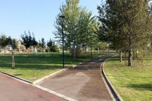 Paterna reabre el próximo lunes el Parc Central, con puertas automáticas, y el Parque de la calle Valencia en su avance en la desescalada