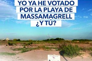 La playa de Massamagrell, única de la Comunitat Valenciana entre las 12 finalistas del concurso #MiPlayaSinPlásticos