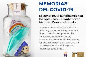 Pancartas, dibujos y otros objetos usados durante la pandemia serán piezas de museo en Vilamuseu de la Vilajoiosa