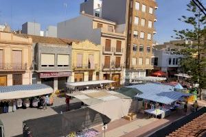 El mercado ambulante de Catarroja vuelve al 100% de ocupación