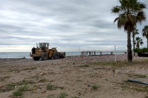 El Ayuntamiento de Xilxes ultima los trabajos de adecuación de las playas