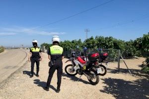 La Policía Local de Albatera comienza el refuerzo de la patrulla rural durante la campaña de la breva