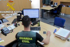 La Guardia Civil procede contra tres personas por estafar más de 40.000 euros a una empresa de L´Horta Nord