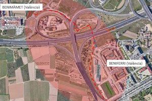 Obras Públicas inicia el proceso para la construcción de una pasarela que una Benimàmet y Beniferri