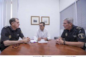 El comissari de la Policia Nacional de Gandia tanca la seua etapa després de dos anys al comandament