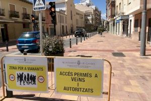 Gandia regala a los peatones 100.000 metros cuadrados sin vehículos en el centro histórico desde mañana
