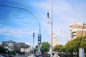 Alicante instala cámaras de reconocimiento de matrículas para regular en tráfico en la ciudad