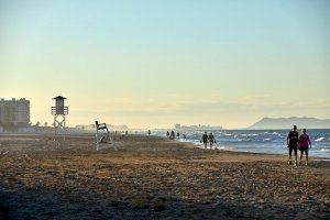 Gandia acogerá un máximo de 55.000 personas en sus playas