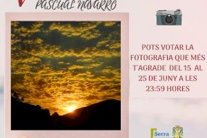 El Ayuntamiento de Serra abre las votaciones para el V Concurso de fotografía Pascual Navarro