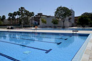Las piscinas municipales de verano de Burjassot abrirán a finales de junio y la piscina cubierta retomará su actividad en septiembre