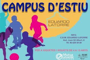 El Campus d'Estiu de l'Eduardo Latorre d´ Alcoi torna del 6 al 31 de juliol