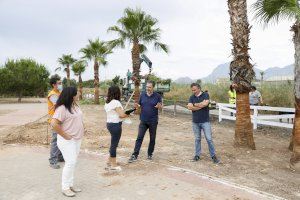 Avanzan los trabajos de mejora en el Parc Sant Pere de l’Alfàs