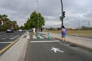 L'Ajuntament converteix en zona de vianants un carril bus de la Ronda Nord i convertiran un altre en carril bici