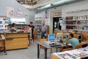 La Biblioteca Municipal de Burriana abre todas las salas con medidas de prevención