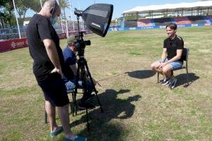 “Footters” graba un reportaje sobre el “ascenso a Segunda B del CF La Nucía”