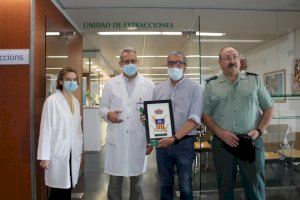 El Hospital Provincial de Castellón realiza test Covid-19 a la Guardia Civil de la provincia