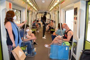 Metrovalencia aumentará su oferta en días laborables durante el mes de julio