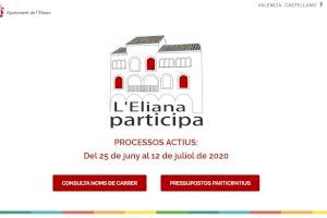 En marcha la sexta edición de Presupuestos Participativos de L’Eliana