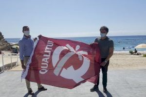 Francesc Colomer entrega a Benissa la bandera Qualitur