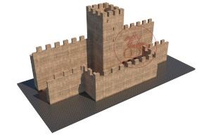 Burriana recrea virtualmente la muralla musulmana de la Abadia