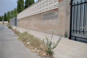 El PP denúncia la falta de neteja viària i desbrossament en les urbanitzacions de Llíria i insta el Govern de Civera a “fer complir el contracte del servici”