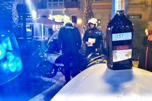 Un joven resulta herido tras huir de un botellón en Alicante al ser descubierto por la Policía