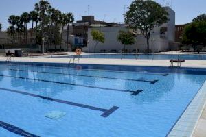 Las piscinas de Verano de Burjassot abren mañana martes  30 de junio en el Polideportivo