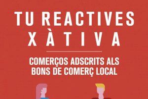 Empieza la campaña de bonos al consumo local para incentivar la compra en los comercios de Xàtiva