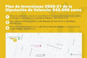 Benetússer invertirá 845.000€ en la mejora de sus calles